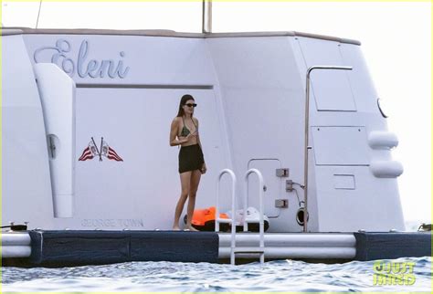 Kendall Jenner Soaks Up The Sun In Her Bikini During Italian Getaway