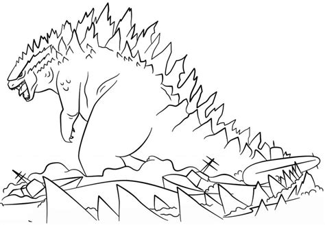 Godzilla Vs Kong Coloring Pages - Coloring Home