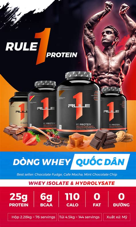 Sữa Tăng Cơ Rule 1 Protein 228kg Chính Hãng Shopee Việt Nam