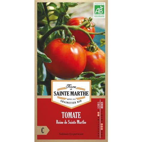 Semences Tomate Reine De Sainte Marthe Bio 50 Graines Ferme De