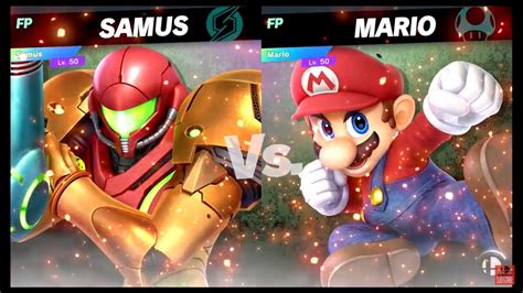 Super Smash Bros Ultimate Amiibo Fights Request 24946 Samus Vs Mario