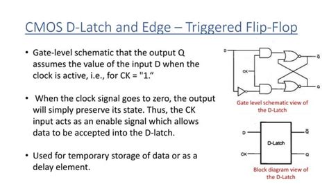 Sequential Cmos Logic Circuits Ppt