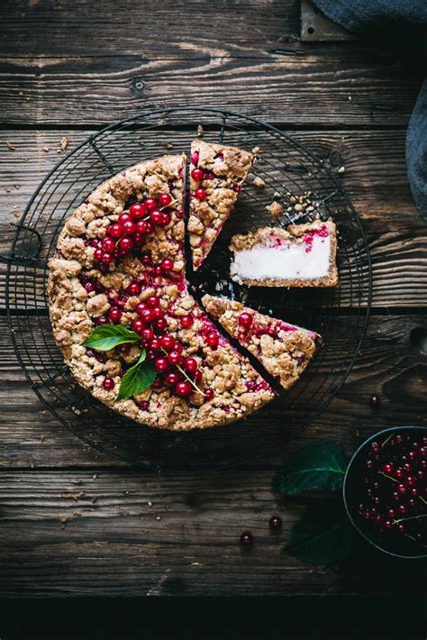 Johannisbeer Käsekuchen mit Streuseln Backstübchen