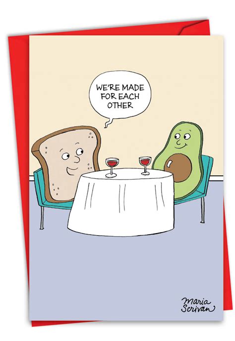 Avocado Toast: Funny Valentine's Day Card