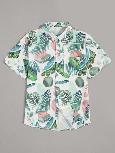 Shein Mens Hawaiian Shirts Khadijah Wolf