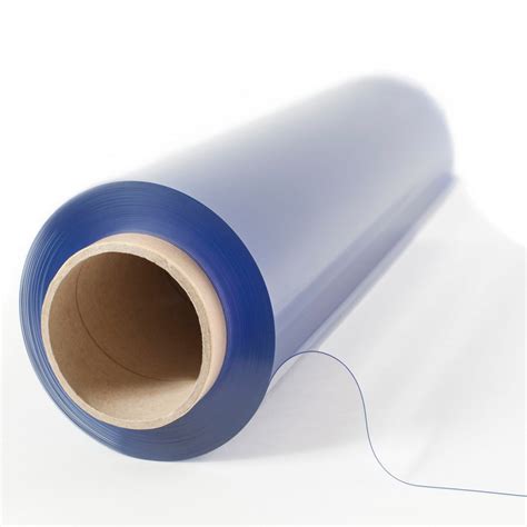 Hsqy Transparent 50 Micron 80 Micron Clear Soft PVC Clear Blue PVC