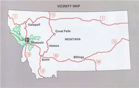 Lolo National Forest Map Plainsthompson Falls Ranger District Rei