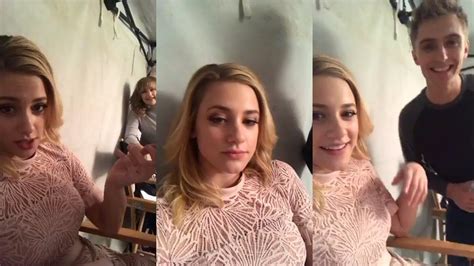 Lili Reinhart Instagram Live Stream 6 November 2017 Youtube