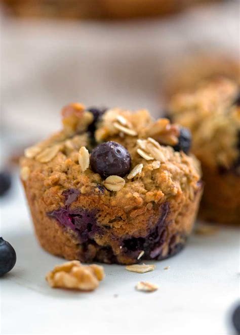 Blueberry Oat Muffins Kevin Is Cooking