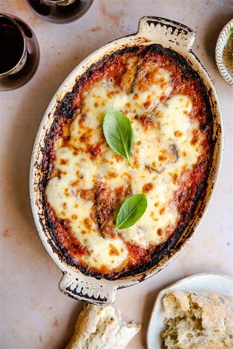 Eggplant Parmigiana Parmigiana Di Melanzane Inside The Rustic Kitchen