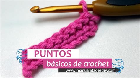 Puntos Básicos De Crochet ⋆ Manualidades Diy