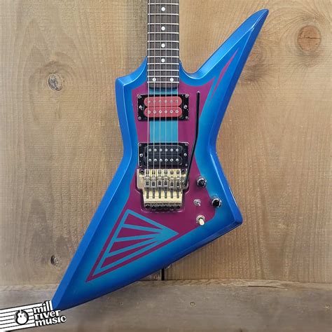 Aria Pro Ii Zz Custom Mij Electric Guitar Blueburst Used Reverb