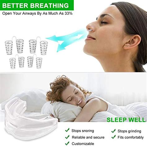 Factory Price Silicone Anti Snore Mouthguard Braces Nasal Plug Bracket ...