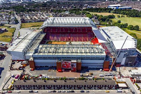 Liverpool face reduced capacity at Anfield due to new stand delay - The ...