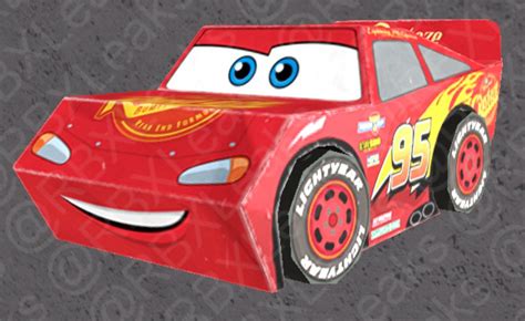 Lightning Mcqueen Papercraft By Bollmanofficial On 56 Off