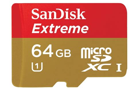 SanDisk unveils "world's fastest" 64 GB microSDXC card