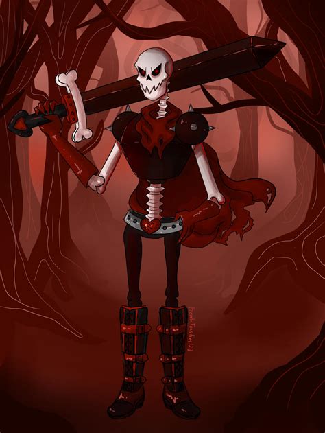 Underfell Papyrus By Inu Neesan On Deviantart