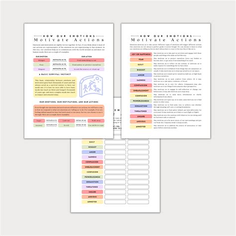 Unlock Your Potential With Inspiring Motivation Worksheets Worksheets