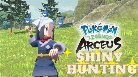 Live Shiny Hunting In Pokémon Legends Arceus Complete Shiny Living Dex