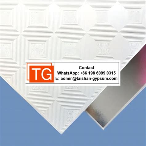 Pvc Gypsum Ceiling Tile Taishan Ceiling Wall Systems Part