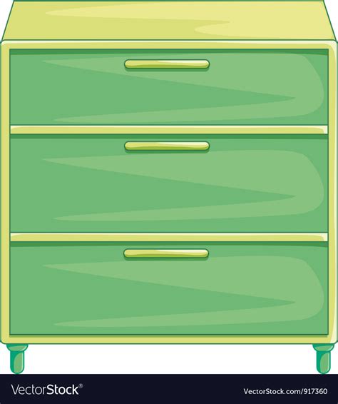 Drawers Royalty Free Vector Image VectorStock