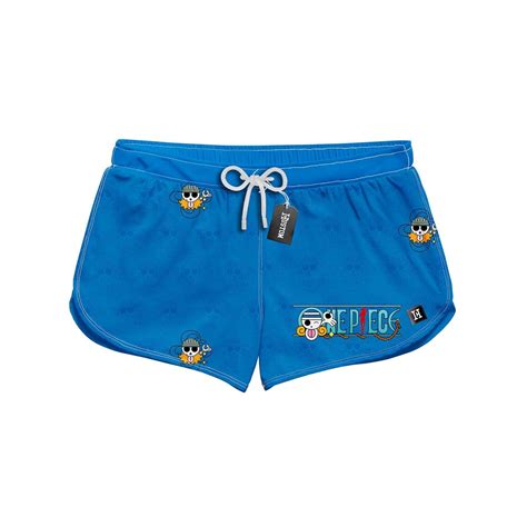 Short Praia Feminino One Piece Azul Nami Ref0171 - Home Custons - Moda