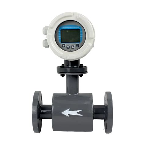 Industrial Wastewater Digital Electromagnetic Liquid Flowmeter Ma