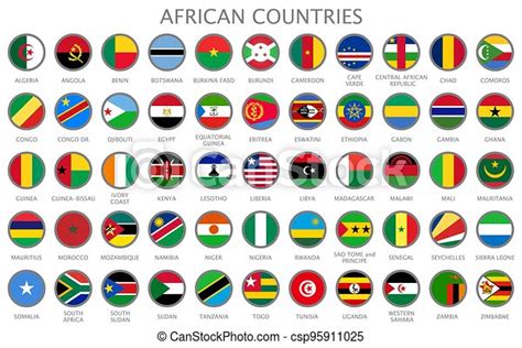 African Flags All National Flags Of The African Countries In