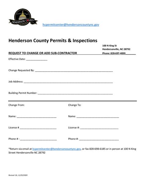 Fill Free Fillable Forms Henderson County