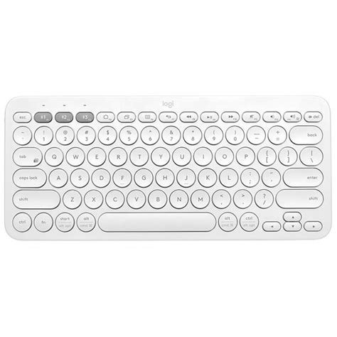 Comprar Teclado De Membrana Sem Fio Logitech K Branco En Layout