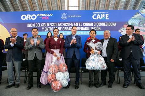 Entrega Gobernador Obras De Rehabilitaci N Educativa En El Cobaq De