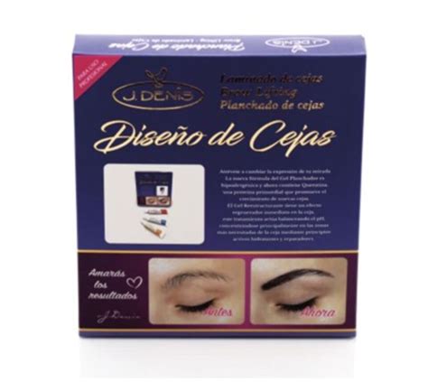 Kit Planchado De Cejas Profesional J Denis Eyebrow Lamination Kit Ebay