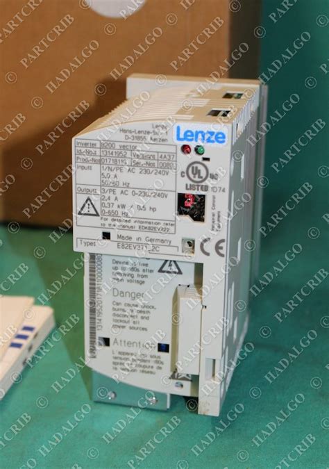 Lenze E82EV371K2C Frequency Inverter 8200 Vector Drive 1 240V NEW