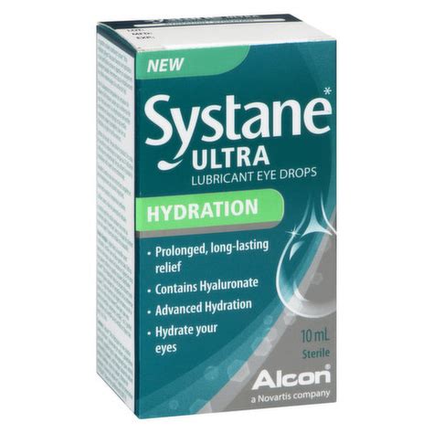 Systane Ultra Hydration Lubricant Eye Drops Save On Foods