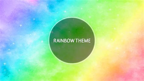 Rainbow Presentation Template Slidekit