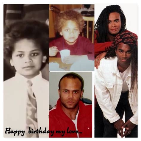 Milli Vanilli Rob Photo Collage Happy Birthday My Love Fab