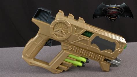 Batman V Superman Kryptonite Strike Blaster From Mattel YouTube