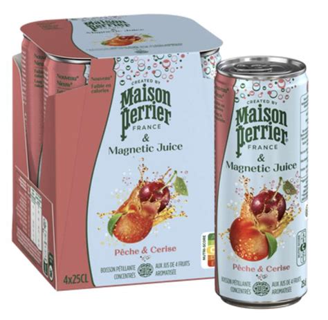 Pack De Magnetic Juice P Che Cerise Maison Perrier X Cl