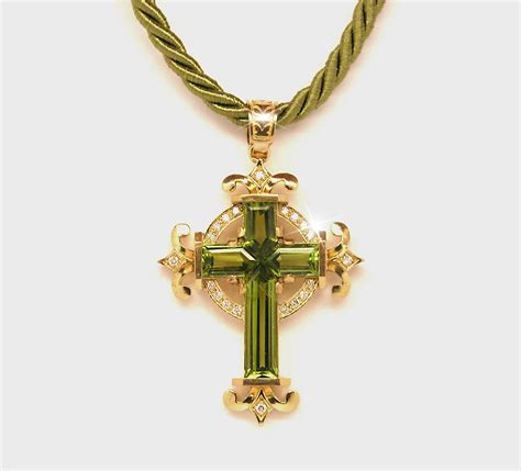 Peridot Cross Exclusive Jewelry Designs