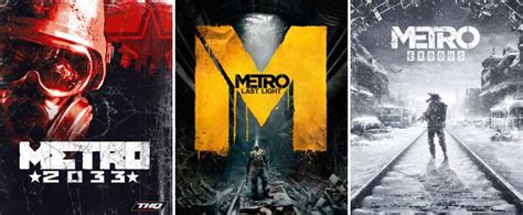 Metro Video Games in Order of Chronological Release (Main Titles) - Tech 21 Century