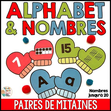 Alphabet Et Nombres Jusqu Th Me Hiver Michelle Dupuis Education