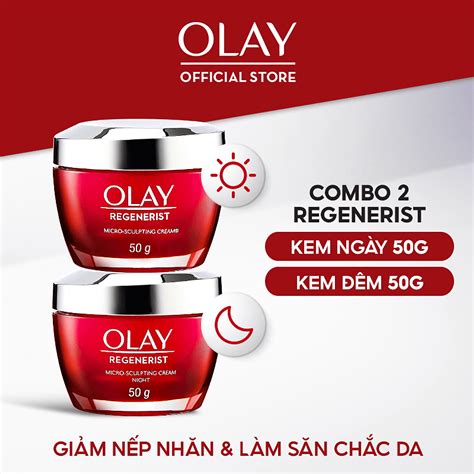 Mua Combo 2 Kem Dưỡng OLAY Regenerist Tái Tạo Da Và Chống Lão Hóa Ngày