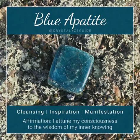 Blue Apatite Meaning, Properties & Chakras | Crystalyze