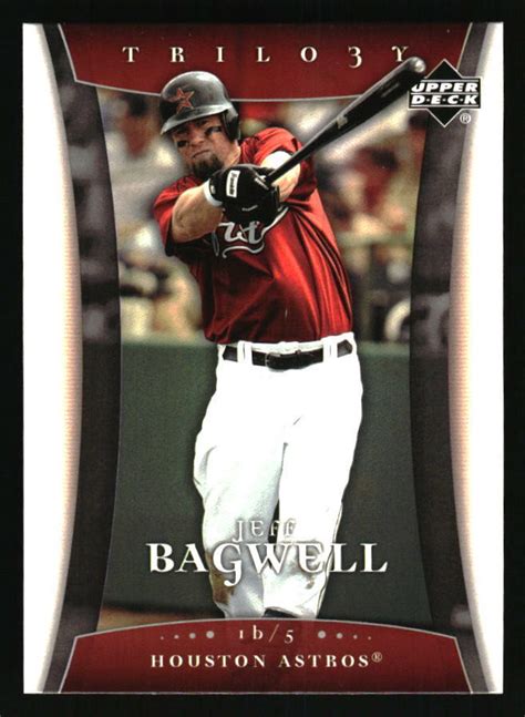 Upper Deck Trilogy Jeff Bagwell For Sale Online Ebay