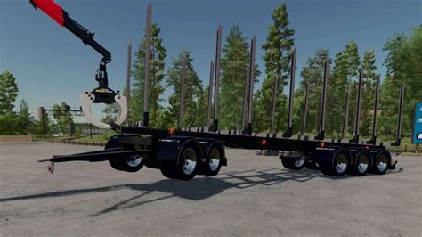 N Rko Timber Trailer V Fs Mod Farming Simulator Mod