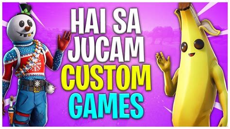 LIVE FORTNITE ROMANIA CUSTOM GAMES CU ABONATII BRAVO AI SKIN CU