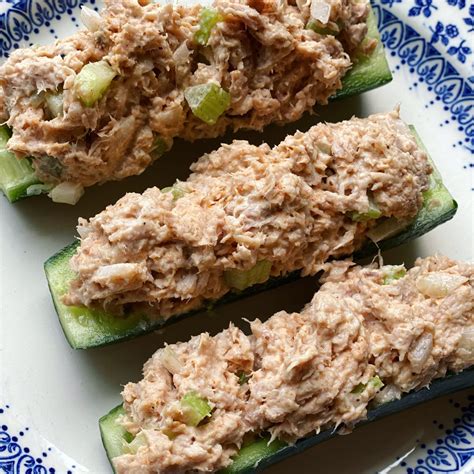 Tuna Cucumber Boats ⛵️