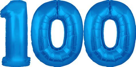 100th Birthday Helium Balloons Delivered In The Uk By Interballoon