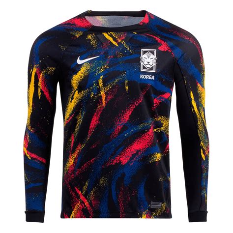 South Korea Away Long Sleeve Soccer Jersey 2022