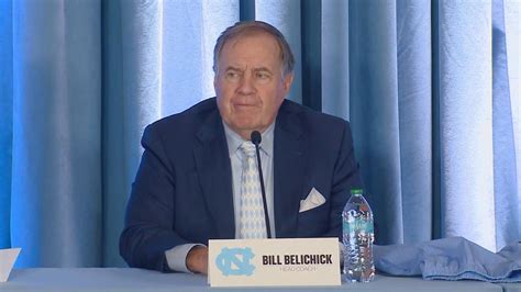 Unc Press Conference Bill Belichick To Be Introduced As New Head